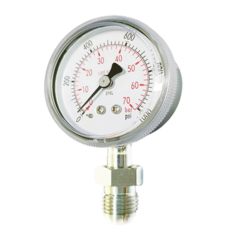 Mitkä tekijät vaikuttavat tyypillisesti erittäin puhtaan painemittarin käyttöikään, ja miten sitä voidaan pidentää?